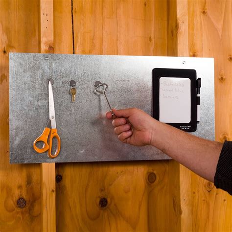 galvanized sheet metal magnetic board|diy magnetic board for wall.